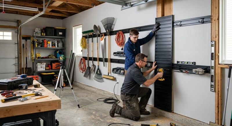 Ceiling Rack Installation in Raleigh, NC