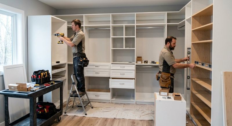 New Closet Intallation in Winston Salem, NC