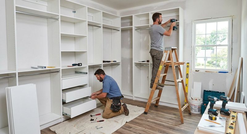 Closet Cabinet Installation in Frederick, MD