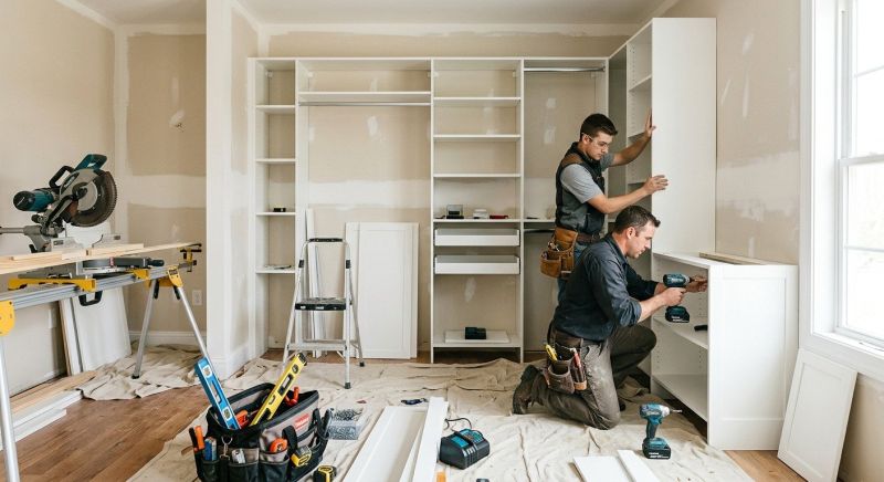 Closet Cabinet Installation in Annapolis, MD