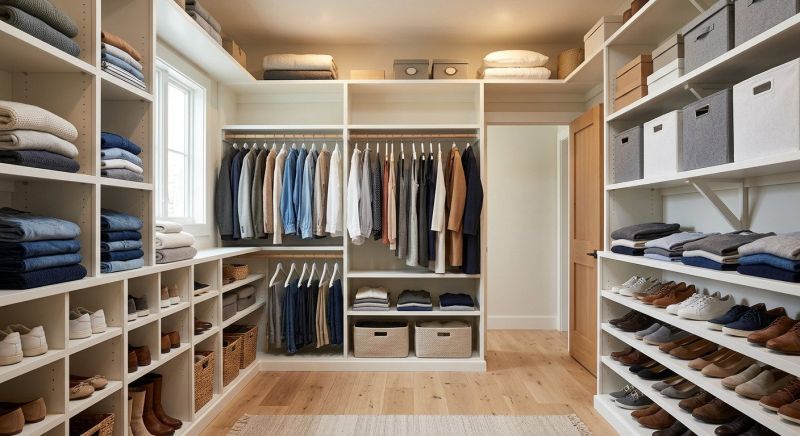 Closet Shelving Installation in Annapolis, MD