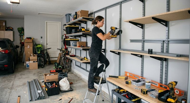 Garage Shelves Installation in Frederick, MD