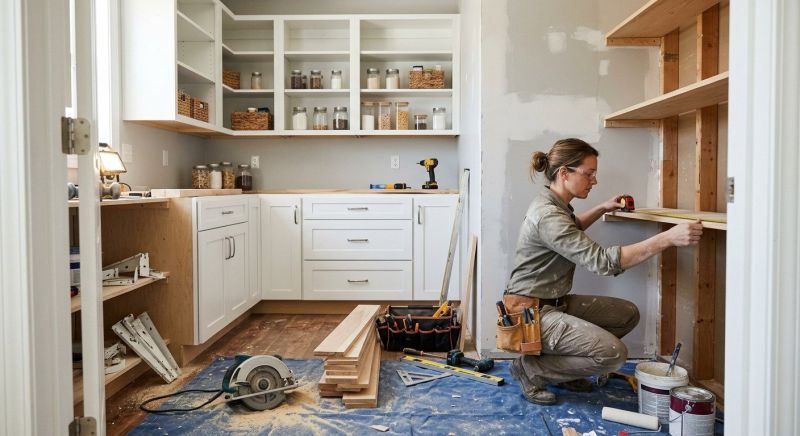 Pantry Construction in Frederick, MD