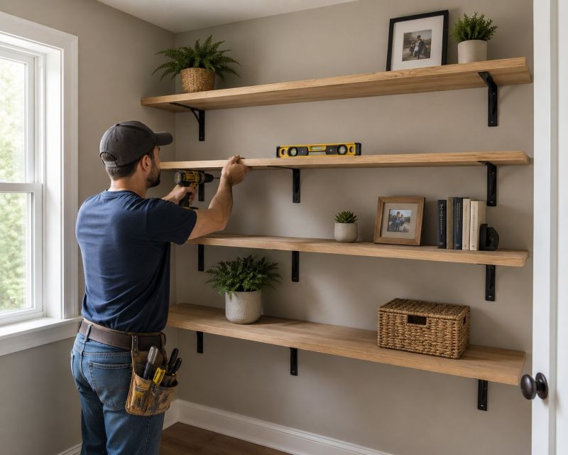 Wire Shelving Installation in Winston Salem, NC